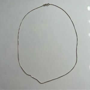 Sterling Silver Box Chain 18”